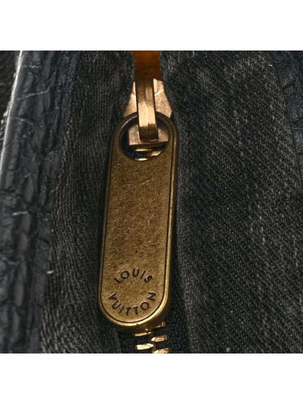 Louis Vuitton Denim Neo Cabby Mm Black #261761L16B